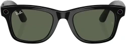 Умные очки Ray-Ban Meta Wayfarer RW4006 (черный матовый/зеленый, прозрачный) - фото5
