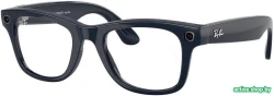 Умные очки Ray-Ban Meta Wayfarer Gen 2 RW4012 (темно-синий/прозрачный/синий) - фото