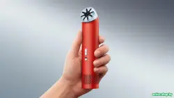 Безлопастной вентилятор Dyson HushJet Mini Cool (карнелиан/небо) - фото2