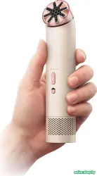Безлопастной вентилятор Dyson HushJet Mini Cool (камень/румяна) - фото