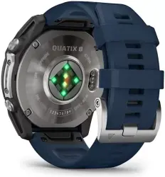 Умные часы Garmin Quatix 8 51 мм (титановый серый/синий) - фото2