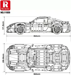 Конструктор Reobrix Maserati GranTurismo 11009 - фото3