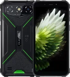 Смартфон Oukitel G3 4GB/256GB (черный/зеленый) - фото2