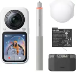 Экшн-камера Insta360 X6 360 8K Essentials Bundle (белый) - фото