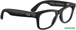 Умные очки Ray-Ban Meta Wayfarer Gen 2 RW4012 (large, черный матовый/прозрачный/серый) - фото7