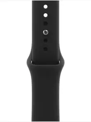 Умные часы Apple Watch Series 12 42 мм (алюминиевый корпус, черный/черный, спортивный силиконовый ремешок S/M) - фото3