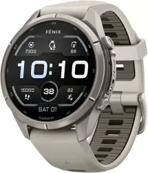 Умные часы Garmin Fenix 9 Pro 43 мм (серый, серый силиконовый ремешок) - фото